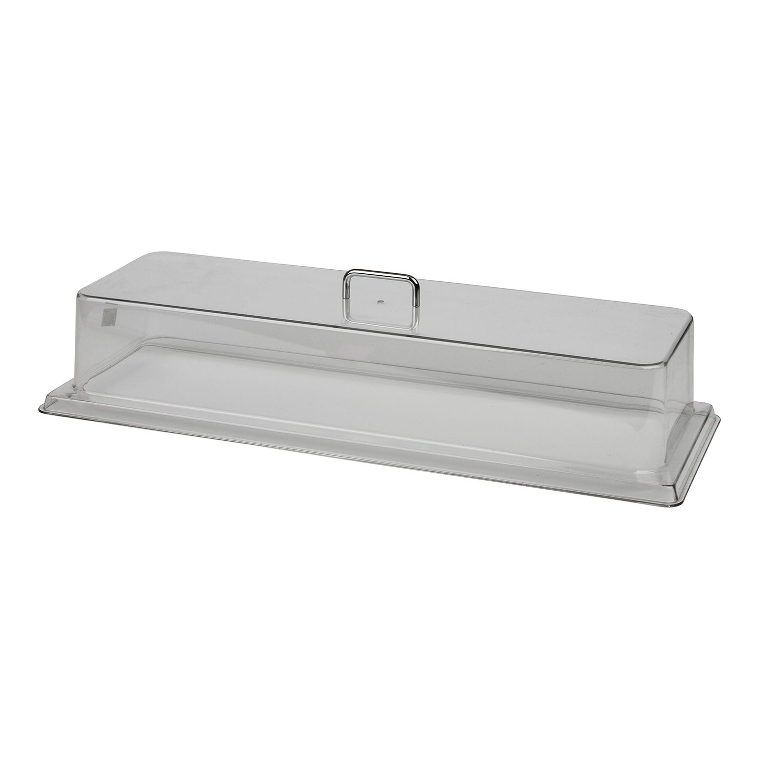 Cambro Camwear Clear Rectangular Display Cover Only, 26 5/8 X 10 X 6 1/4 Inch