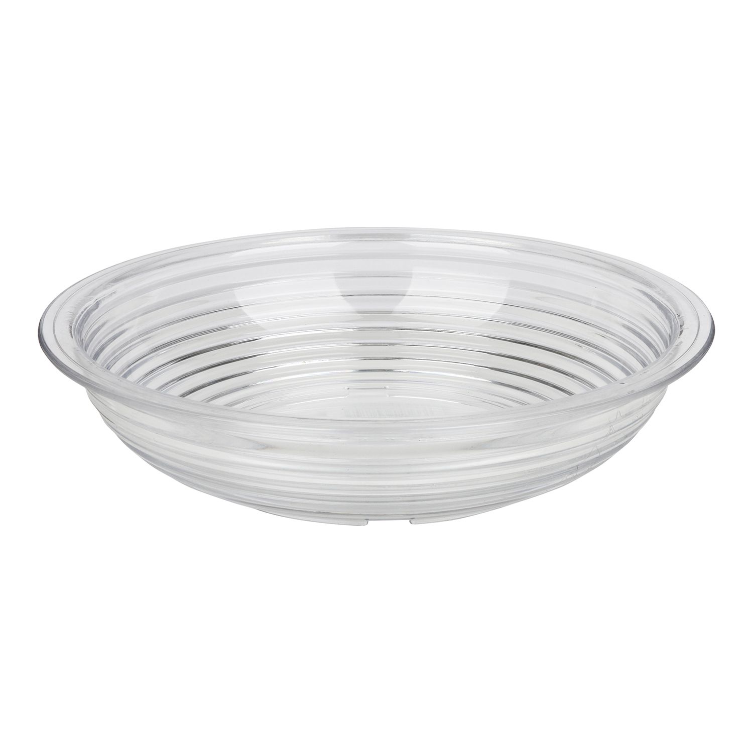 Camwear Round Ribbed Bowl, Clear, 18.8 Ounce -- 12 per case.