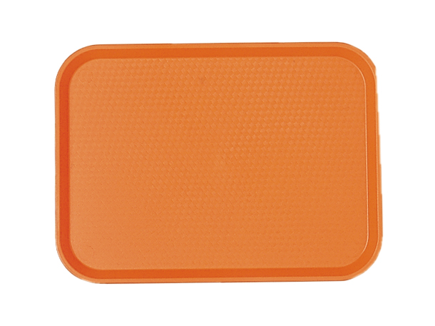 Cambro Orange Polypropylene Fast Food Tray, 13 13/16 X 17 3/4 Inch -- 12 Per Case