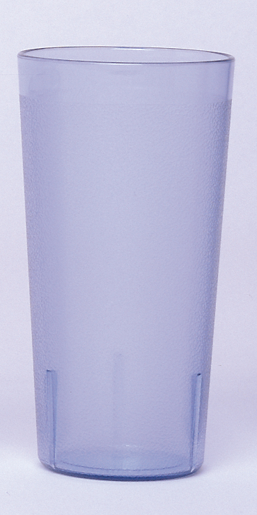 Cambro Colorware Slate Blue San Plastic Tumbler, 22 Ounce Capacity -- 24 Per Case