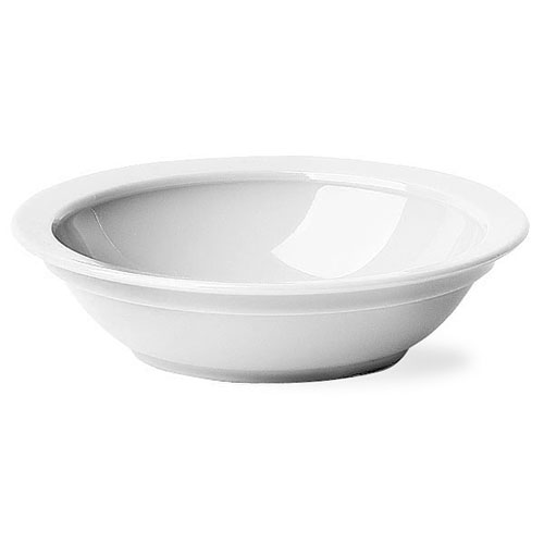 Cambro Camwear White 5 Ounce Round Fruit Cup Bowl, 4 5/8 X 1 5/16 Inch -- 48 Per Case
