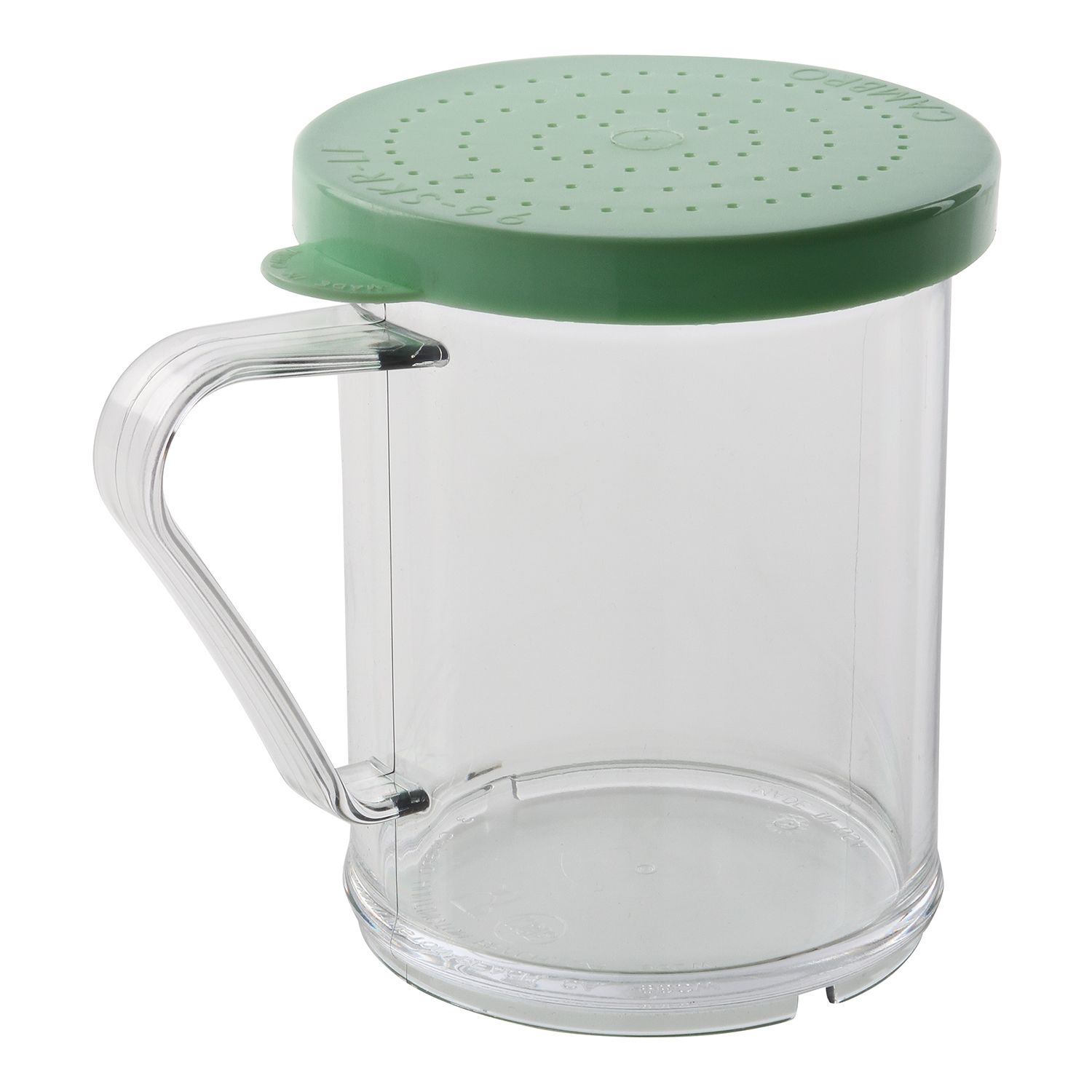Cambro Camwear Clear Polycarbonate Shaker/dredge, 10 Ounce Capacity -- 12 Per Case