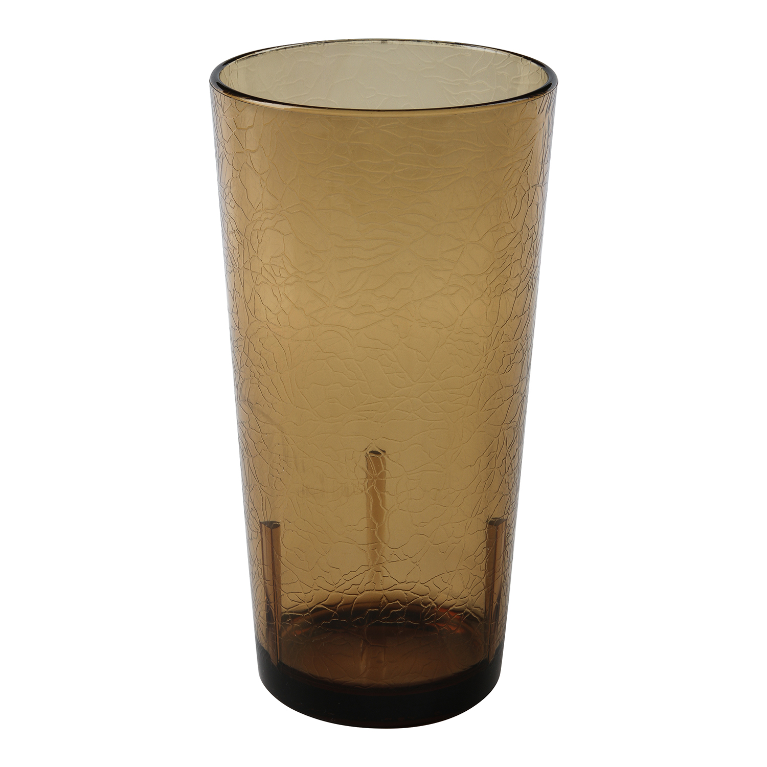 Cambro Del Mar Light Amber 16 Ounce Tumbler, 3 1/16 Inch Dia. X 5 15/16 Inch Height -- 36 Per Case