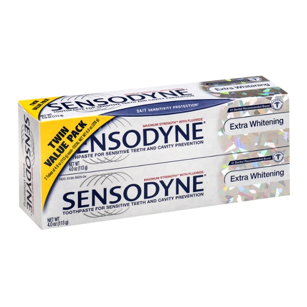 Sensodyne Extra Whitening Toothpaste, 8 Ounce -- 6 Per Case