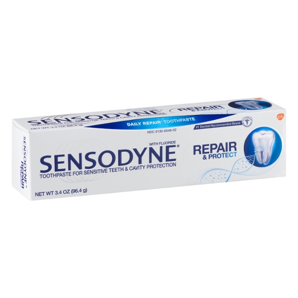 Sensodyne Repair And Protect Toothpaste, 3.4 Ounce -- 12 Per Case