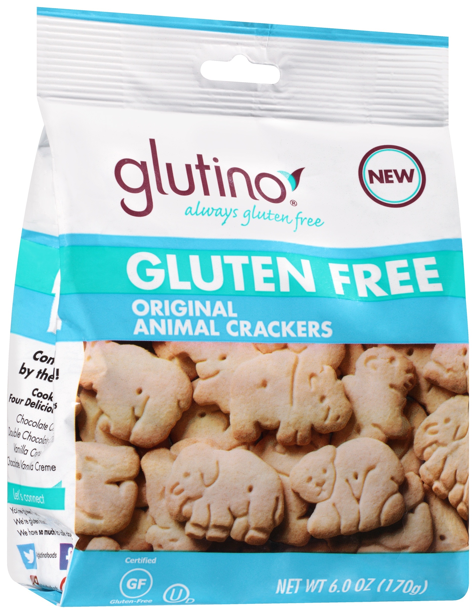 Glutino Original Animal Cracker, 6 Ounce -- 6 Per Case