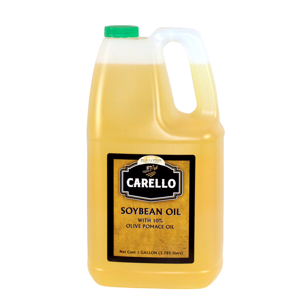 Carello 10 Percent Soybean And Olive Blend Pomace Oil, 1 Gallon -- 6 Per Case
