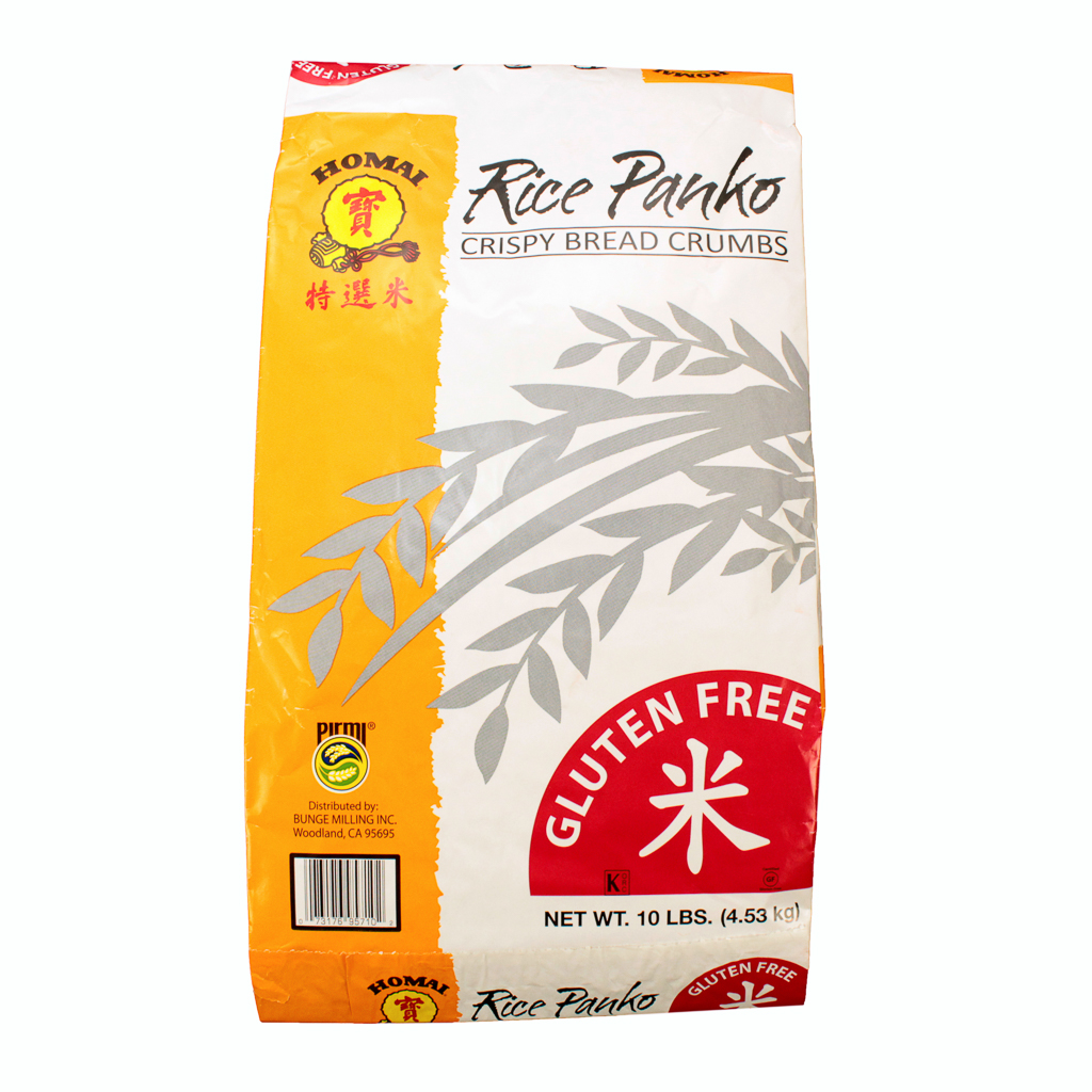 Commodity Gluten Free Rice Panko, 10 Pound