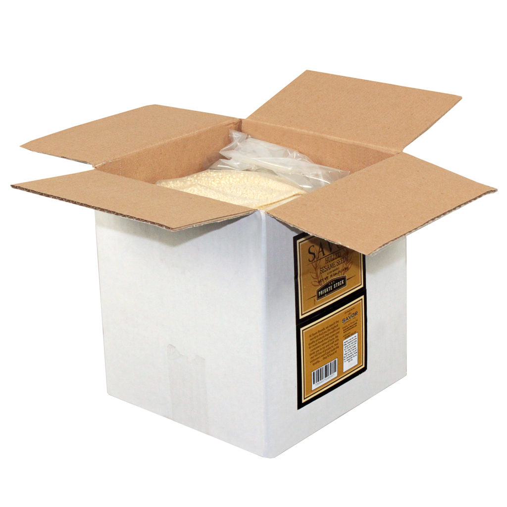 Savor Imports Hulled Sesame Seed, 10 Pound