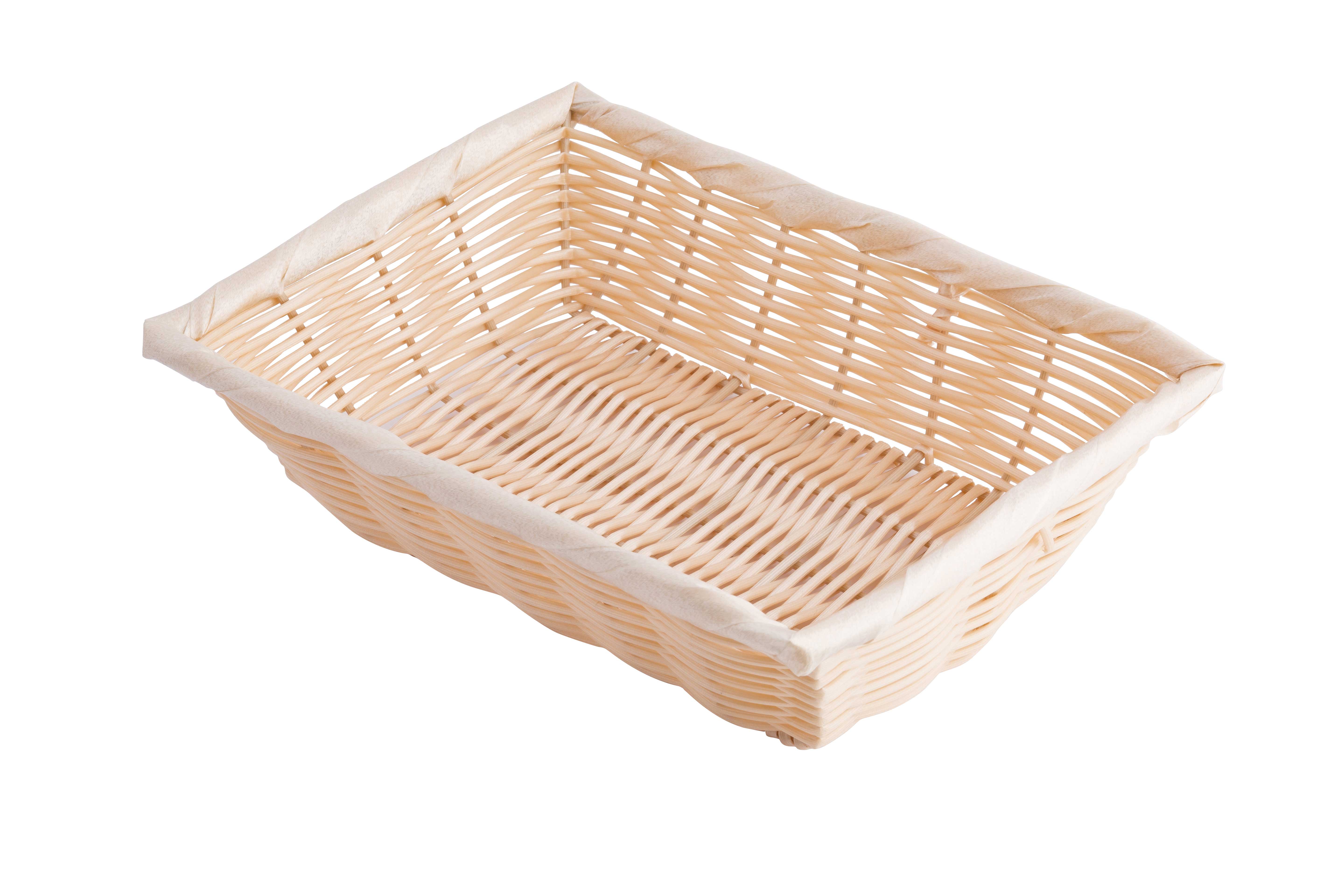 Tablecraft Natural Woven Rectangle Display Basket, 10.25 X 7.5 X 2.75 Inch -- 12 Per Case