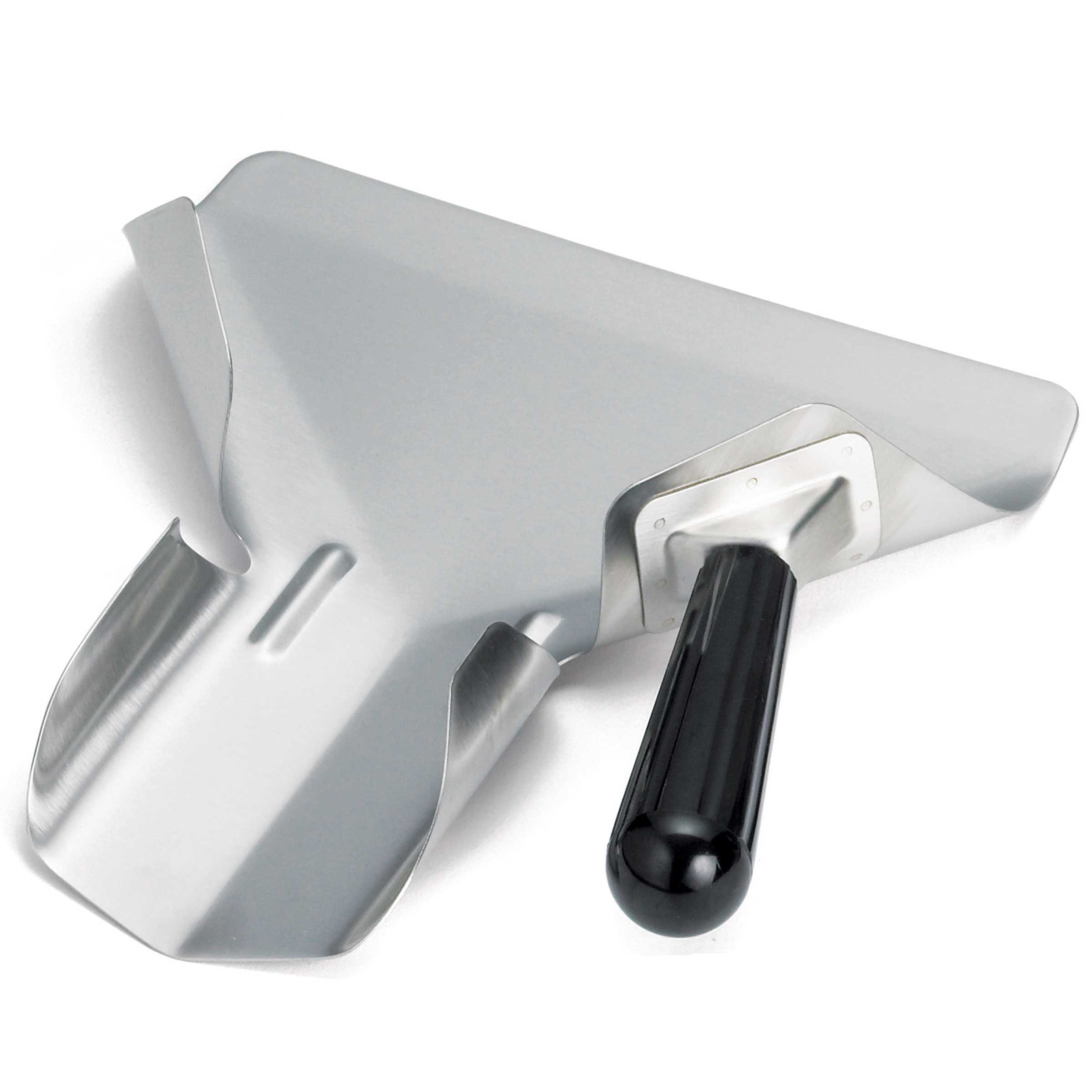 Tablecraft Stainless Steel Right Handle French Fry Bagging Scoop, 8.75 X 9.25 X 2.25 Inch