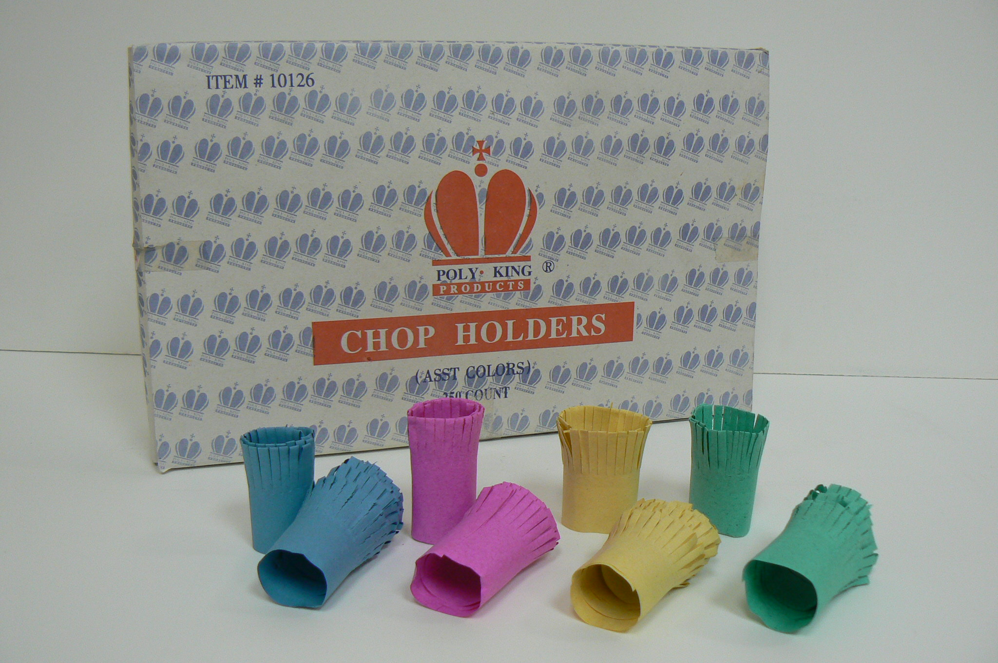Goldmax Wooden Party Item Assorted Color Chop Holder, 13.25 X 11.25 X 11.25 Inch -- 10 Per Case