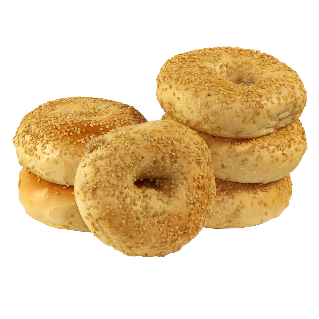 Just Bagels Sesame Bagel, 4 Ounce -- 48 Per Case