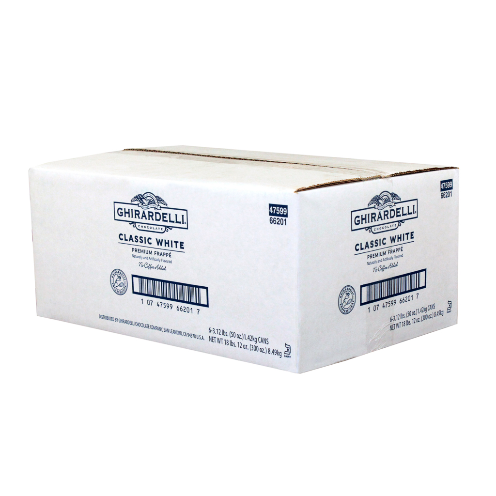 Ghirardelli Classic White Frappe Classico, 3.12 Pound -- 6 Per Case