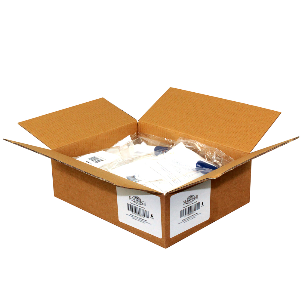 Ghirardelli Blue And White Sauce Pump -- 6 Per Case