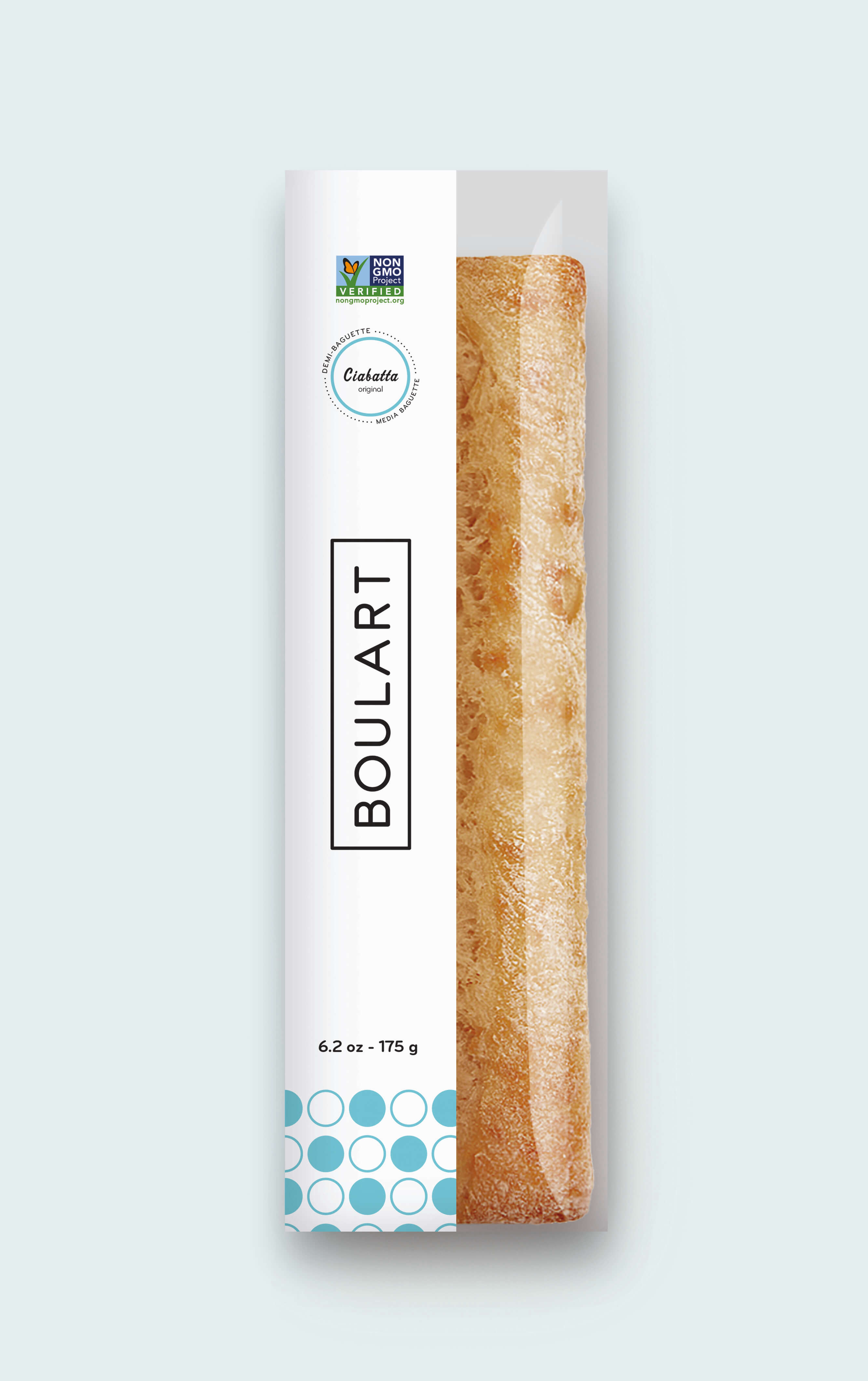Boulart Demi Ciabatta Baguette, 6.2 Ounce -- 36 Per Case