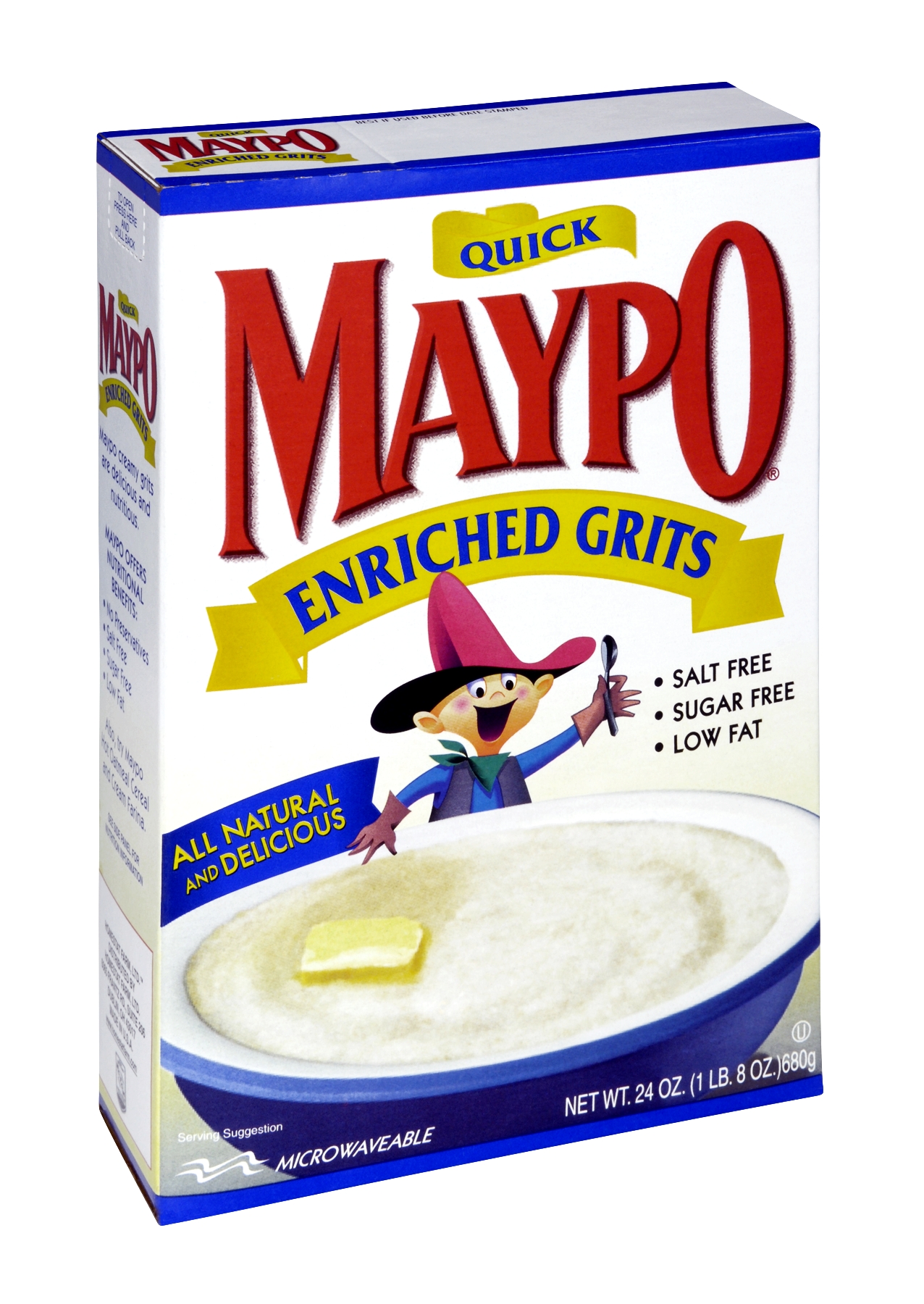Maypo Quick Maple Enriched Grit, 24 Ounce -- 12 Per Case