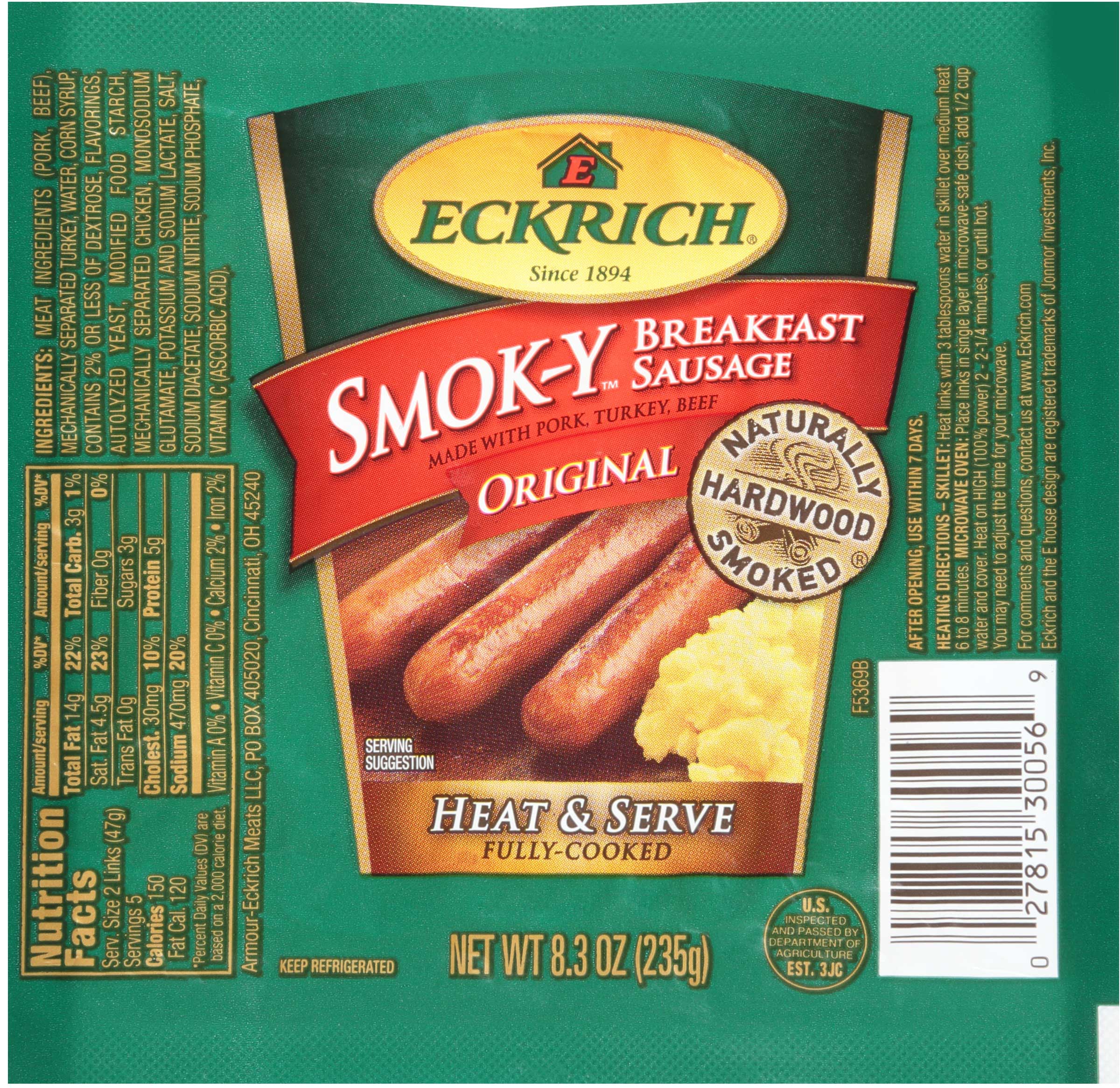 Eckrich smoky outlet links