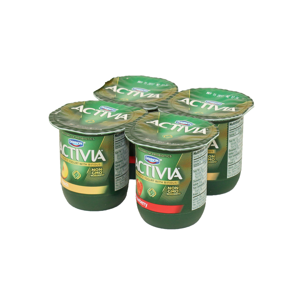 Activia Variety Pack Yogurt, 4 Ounce -- 24 Per Case