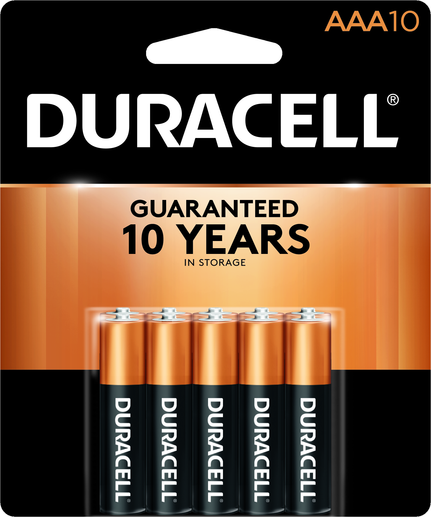 Duracell Coppertop Aaa Alkaline Battery, 10 Count -- 40 Per Case