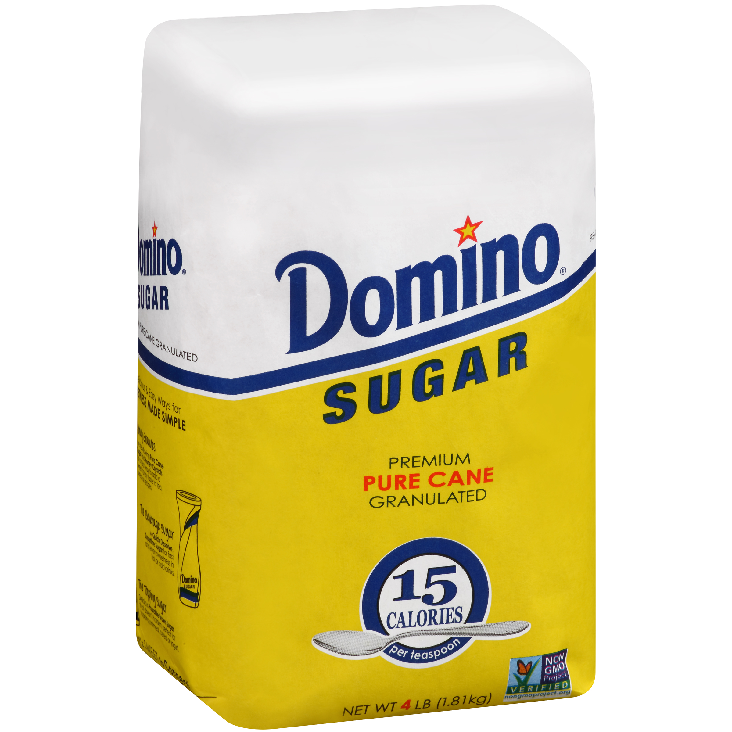 Domino Granulated Sugar, 10 Pound -- 4 Per Case