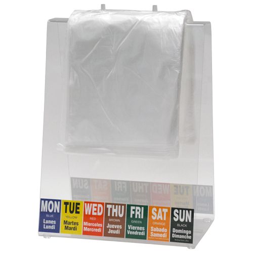 Daymark Clear Portion Bag, 6.5 X 7 Inch, 2000 Per Box -- 4 Per Case