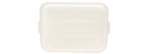 Tablecraft White Drain Box, 7 Inch -- 12 Per Case