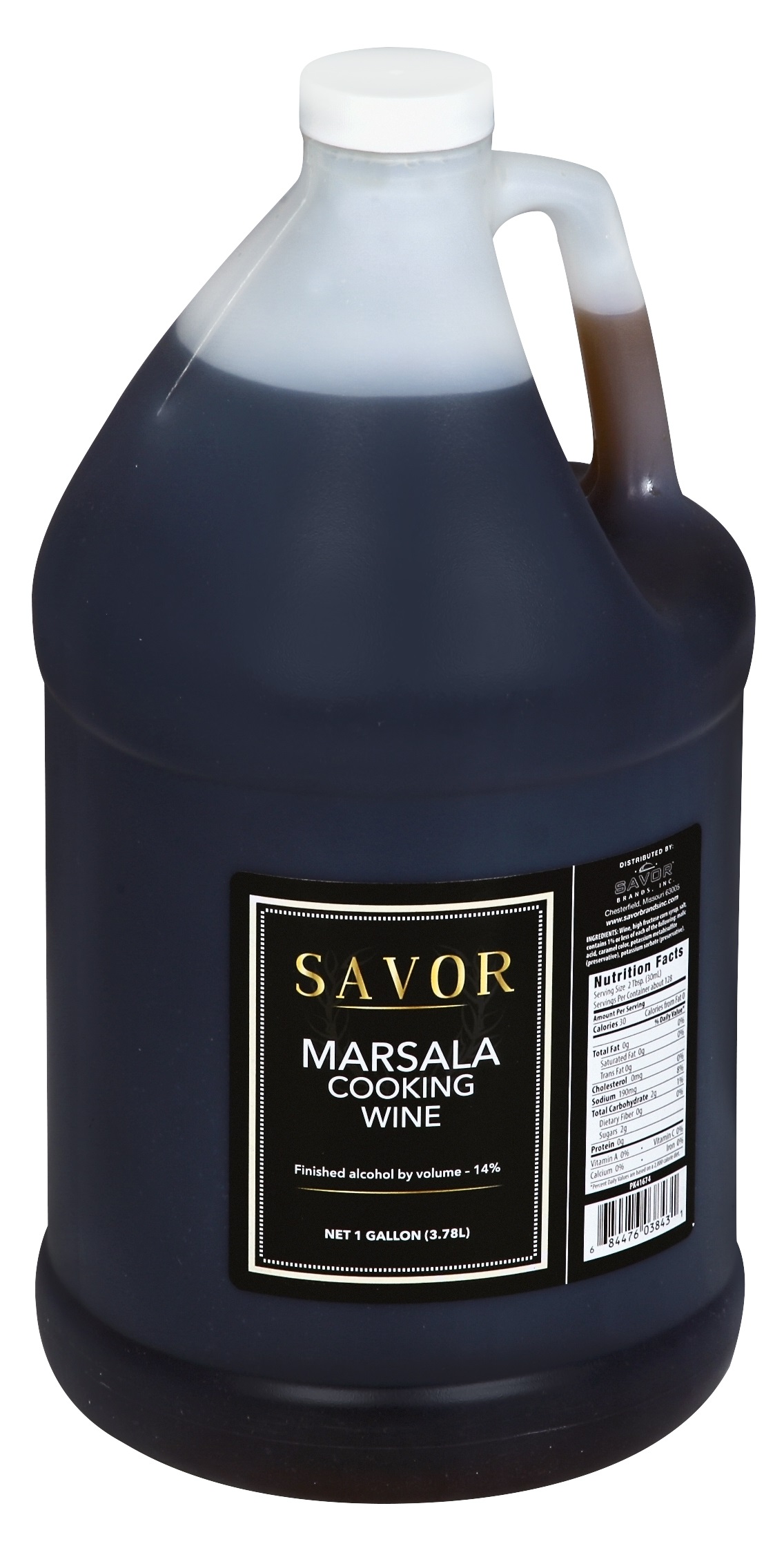 Savor Imports Marsala Cooking Wine, 1 Gallon -- 4 Per Case