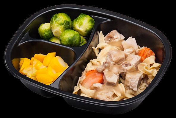 Golden Gourmet Chicken Teriyaki Over Rice Blend Yellow Squash Green Beans Meal, 13.6 Ounce -- 20 per case.