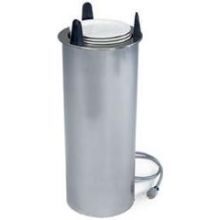 Lakeside Stainless Steel Regular Height Heated Counter Drop In Round Plate Dispenser, Upto 5 Inch Accommodate Plate Size