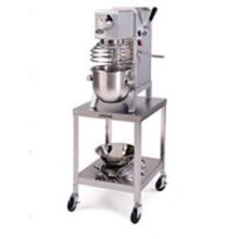 Lakeside Stainless Steel Mobile Mixer Machine Stand With 2 Shelves, 33 1/4 X 25 1/4 X 21 3/16 Inch