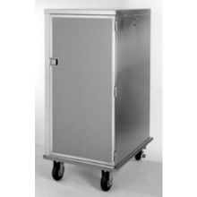 Lakeside Stainless Steel Premier Series 1 Compartment Tray Delivery Cart, 18 Trays Capacity