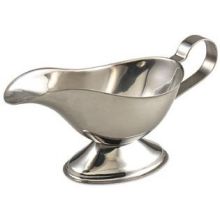 Alegacy Stainless Steel Gravy Boat, 3 Ounce