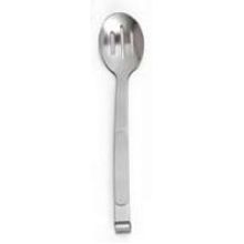 Alegacy Orbit Stainless Steel Handle Slotted Serving Spoon, 11 7/8 inch.