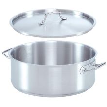 Alegacy Optima II 21CT Stainless Steel Brazier with Cover, 20 Quart.