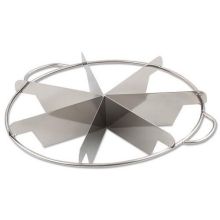 Alegacy Stainless Steel Pie Cutter, 6 Cut