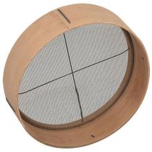 Alegacy Wood Rim Sieve, 14 X 14 X 2 3/4 Inch