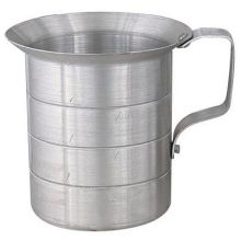 Alegacy Heavy Duty Aluminum Liquid Measure, 2 Quart