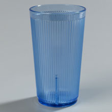 Carlisle Blue San Crystalon Stack-all Tumbler 20 Ounce -- 48 Per Case