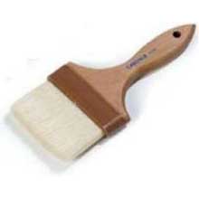 Carlisle Chef Series Flat Basting Brush, 4 Inch Wide, With Boar Bristle