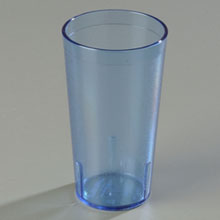 Carlisle Blue San Stackable Tumbler 12 Ounce, Large Pack -- 72 Per Case