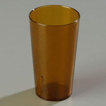 Carlisle Amber San Stackable Tumbler Large Pack 20 Ounce -- 72 Per Case