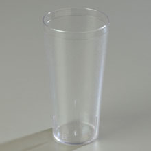Carlisle Clear San Stackable Tumbler 24 Ounce, Large Pack -- 72 Per Case