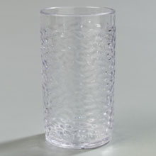 Carlisle Crystal Thick-walled Pebble Optic Tumbler 9 1/2 Ounce -- 24 Per Case