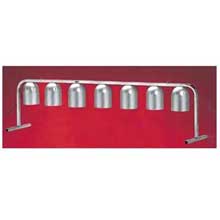 Nemco Food Equipment Freestanding Infrared Portable Counter Unit Seven Bulb Warmer, 69.5 x 14 x 18.625 inch.