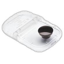 Server Plastic Hinged Lid Only, 7 X 4.5 X 5 Inch