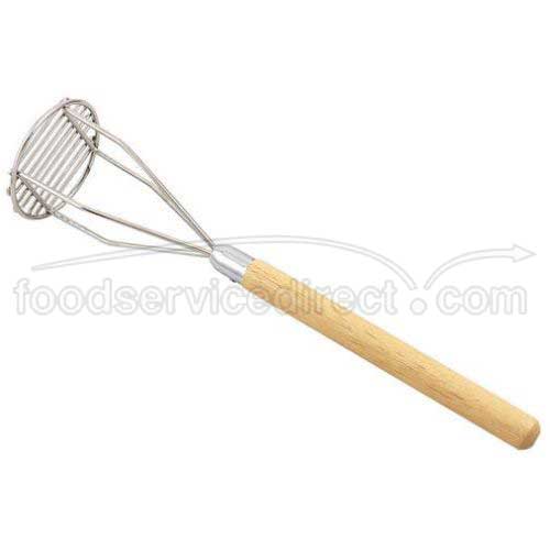 Alegacy Nickel Plated Round Face Masher, 25 inch.