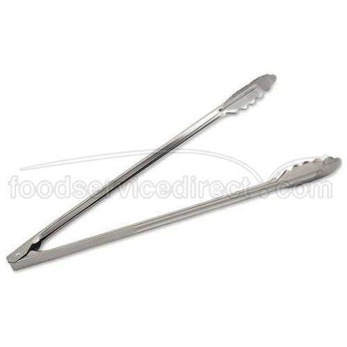 Alegacy Standard Stainless Steel Multi Purpose Standard Spring Tong, 16 inch Length.