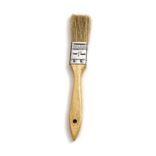 Alegacy Boar Hair Pastry Brush With Stainless Steel Band, 1 Inch