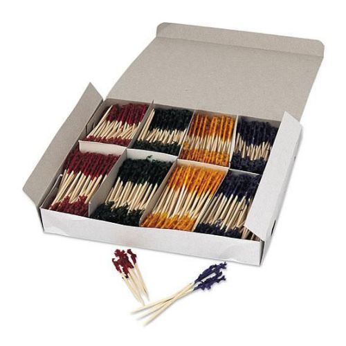 Alegacy Wooden Toothpick Frill, 2 3/4 Inch -- 10000 Per Case